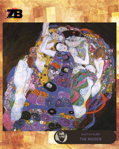The Maiden by Gustav Klimt