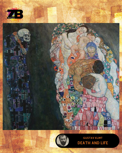 Gustav Klimt Death and Life