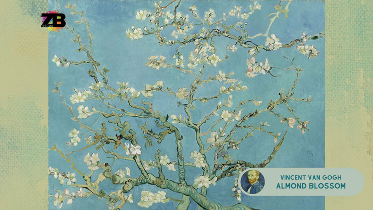 Almond Blossom by Vincent Van Gogh